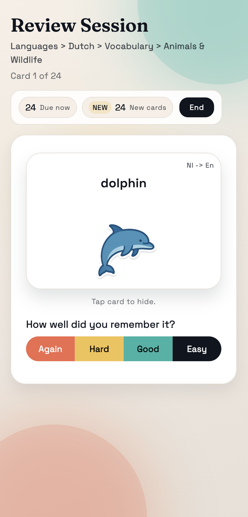 Decked app preview screen 7
