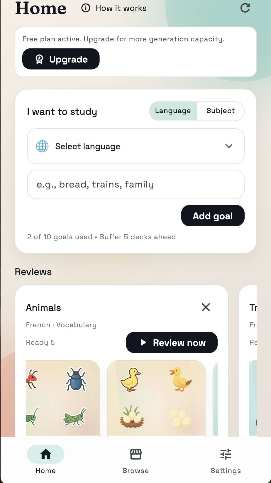 Decked app preview screen 8